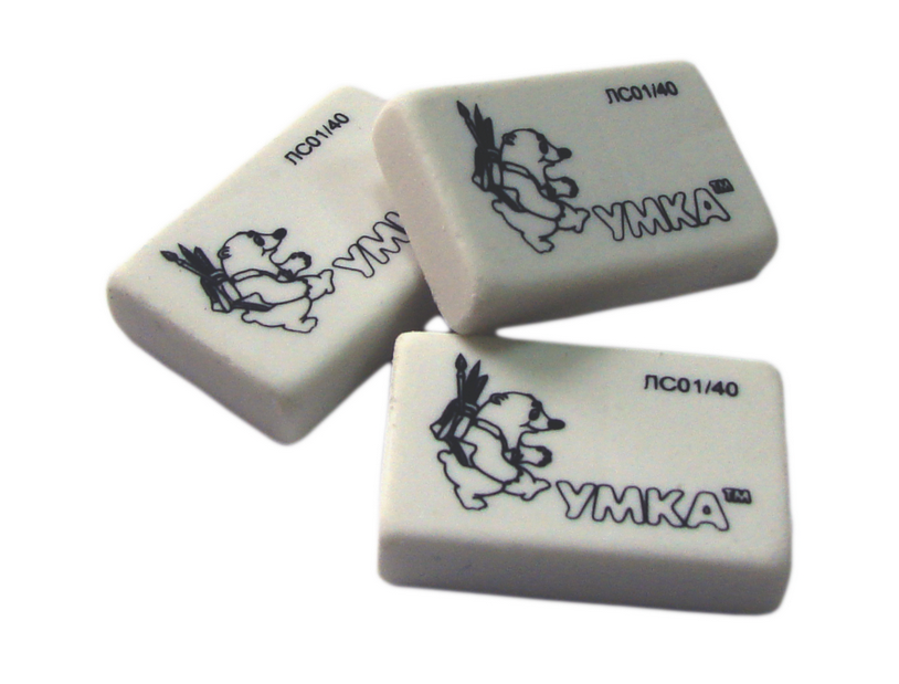 Гумка для видалення написів УМКА (ЛС01/40)